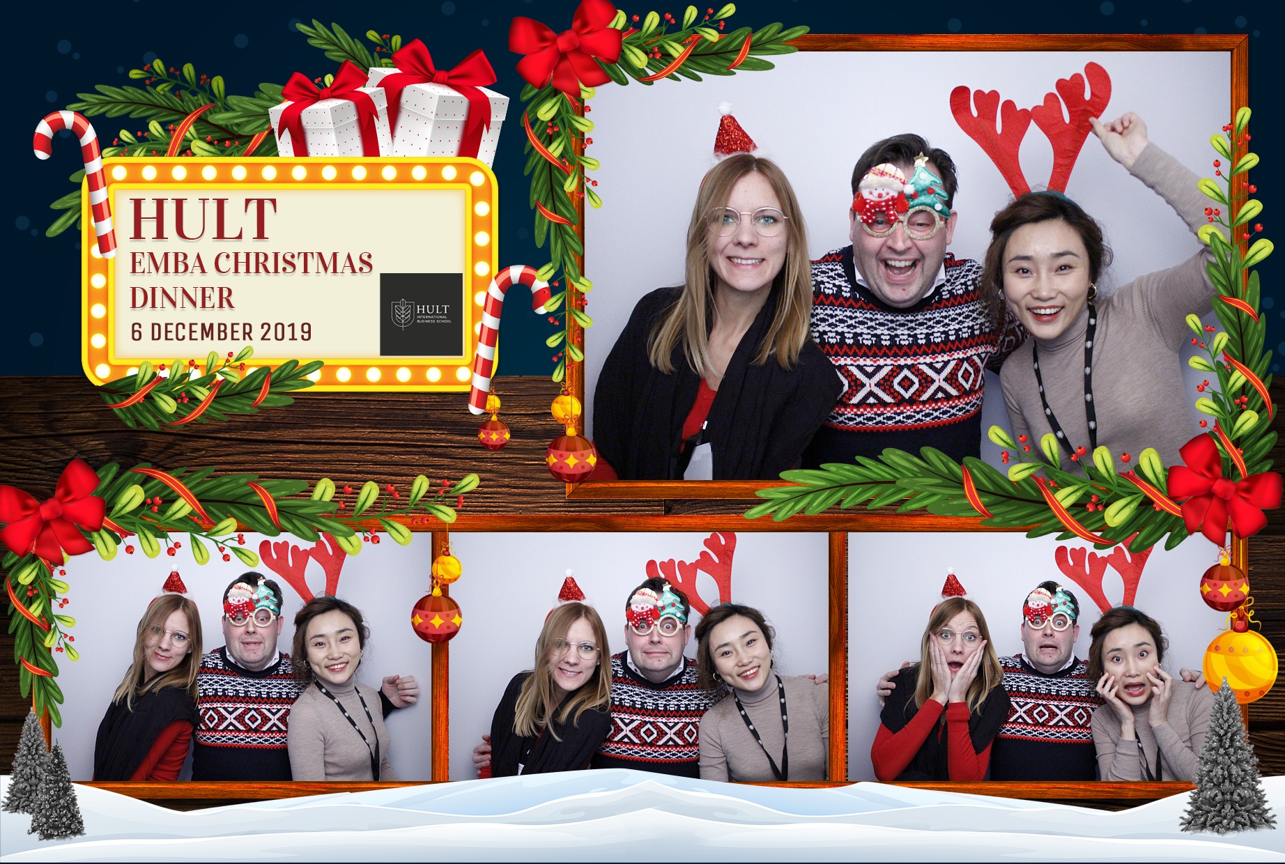Hult EMBA Year 1 Christmas Dinner | View more photos from the event at gallery.myphotoboothexperience.co.uk/u/MyPhotoBoothExperienceLtd/Hult-EMBA-Year-1-Christmas-Dinner